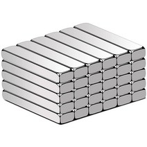MIKEDE Strong Magnets 6 Pack Rare Earth Magnets Bar with Double-Sided Adhesive Neodymium Magnets H
