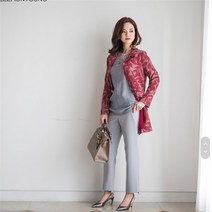 이헌영 NC05 리프패턴주름롱자켓lu 20A04002J0