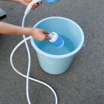 휴대용 캠핑 샤워기 전기 캠핑 샤워기 자동차 농촌 휴대용 여행 텐트 야외 여행 자체 운전 투어, 오렌지 샤워