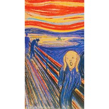 손카드책갈피 뭉크_절규 The Scream