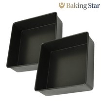정우공업 정사각팬 2호 사각틀 브라우니 케이크팬, 5호(정우), 1개