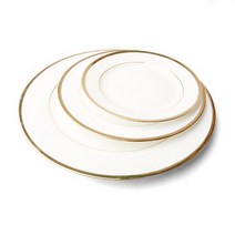 세라테크 골드라인 양식접시 3size 원형, 세라테크 골드라인 양식접시 1호