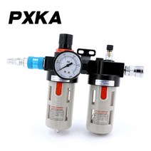 콤프레샤 수분 필터 유수분 분리기 압력 조절 밸브 오일-물 분리기 공압 필터 공기 펌프 감압 커, 04 8mm joint_04 AFC2000