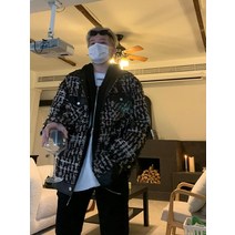 남자트위드자켓 카라 재킷 블레이저 L16