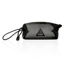 성남점 3CE MESH POCKET POUCH 메쉬 포켓 파우치, FRE, BLACK