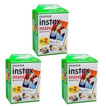 즉석카메라 폴라로이드 카메라 즉석사진기 original fujifilm instax mini 필름 mini fuji film instax for polaroid mini 7, 60매 흰색