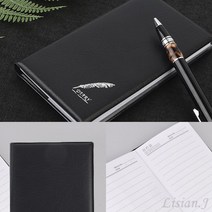 리시안제이 가죽무늬 포켓수첩 공무원수첩 교회수첩