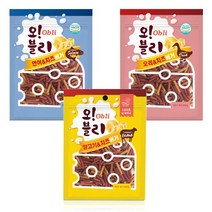 오블리 양고기/연어/오리 버거 100g 강아지간식, 연어버거
