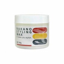 나카노 스타일링 왁스 90g 크림 클리어 90g (x 1) ナカノ スタイリングワックス 90g クリーム クリア 90グラム (x 1)