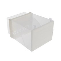 가축 사료 교반기 배합기 혼합 믹서 조류 가금류 피더 자동 아크릴 식품 용기 앵무새 비둘기 스플래시 방지, 01 WHITE