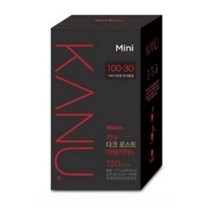 카누 카누 미니 다크 로스트 아메리카노 100T+30T, 0.9g, 130개입, 4개