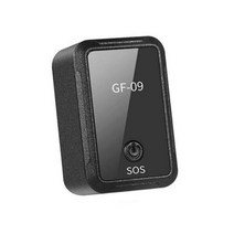오아시스 휴대 용 GPS GF09 미니 추적기 마그네틱 도난 방지 장치 앱 실시간 추적 원격 제어 픽업녹화 자동차 오토바이 자전거, Black, Black