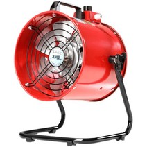 소형배풍기 가정용 브로워 닥트 업소용 송풍기 배기팬, 손잡이 포함 직경 10인치(레스토랑 주방)