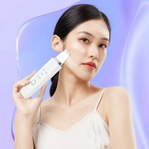초음파 스킨 스크러버 얼굴 각질 제거 모공 청소 필링 주걱 기계 피부 보습 블랙헤드