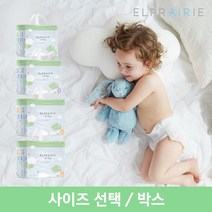 엘프레리 [엘프레리] 에어씬 밴드 기저귀 (4팩/사이즈선택), L (대형)