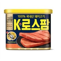 롯데푸드 K 로스팜 340g, 48개