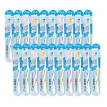 크리오 클리어스 토탈케어엔 이중 미세모 칫솔, 10개입, 5개