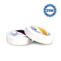 종이양면테이프 25M 핫멜트 부직 양면테이프, 25M*24mm