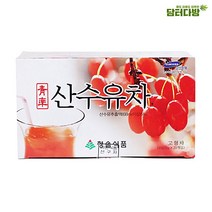 청솔 산수유차 20포, 청솔 산수유차 20티백