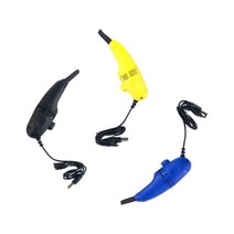 키보드 USB 컴퓨터 이물질 제거 청소기 데스크탑 먼지 관리 용품, 블루