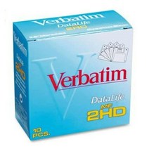 Verbatim DataLife 고밀도 8.9cm(3.5인치) 마이크로디스크 MF-2HD 팩 당 10 디스켓
