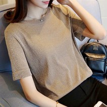 뉴타임즈 여자 티셔츠 라운드 반팔 루즈핏 아이스 NO220Z