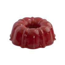 Nordic Ware 폼 번트 팬 6컵 네이비, Red