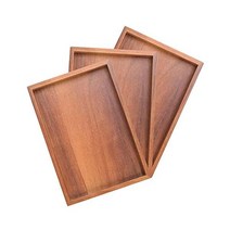 접시 그릇 3 개 세트 저녁 식사 짚 직사각형 트레이 과일 스낵 사탕 디저트 파티 피크닉 야외 실내 주방 레스토랑에 적합 D