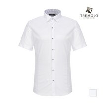 인디안 TREMOLO 모달 소매 버튼 반팔 셔츠_ _TGRTSUY3541