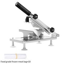 육절기 대패삼겹 세트 테이블 핸들 기계 햄, Piece Slicer 10 bags
