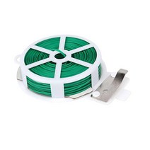 라온텐 원예용 끊어쓰는 식물 철사 끈 고정타이, 30M