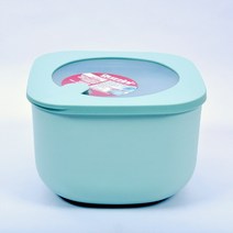 구찌니 다용도 전자렌지 냉장고 겸용 밀페용기 Medium사이즈 중형, 깊은중형(민트), 1개