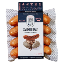 존쿡델리미트 스모크브랏 320g, 1개