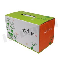 한약 공박스 50봉지용 종이 접이식 상자 자연이야기, ( 아무거나빨리 )