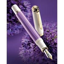 펠리칸 M600 수베레인 바이올렛 화이트 한정판, F