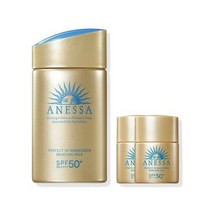 아넷사 퍼펙트 UV 선스크린 스킨케어 밀크 N 60mL 기획 (12mL*2EA 증정)
