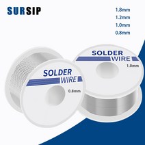0.8/1.0/1.2/1.8mm Soldering Tin Wire Melt Rosin Core Solder Roll Used for Electric Iron Welding, [07] 1.8mm-100g, 07 1.8mm-100g, 1개