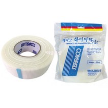 TERRACO 조인트테이프 크랙균열보수 테라코 화이바테이프 50mm 90M, 1개