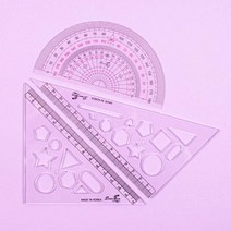 [쥬크박스] 제도삼각자각도기세트