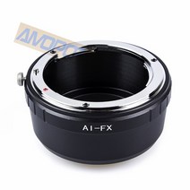 AI-FX 어댑터 니콘호환 F 렌즈-Fujifilm 호환 X 카메라 X-T30 X-T100 X-H1 X-A5 X-E3 X-A10 IR X-Pro2 X-X-, 한개옵션0