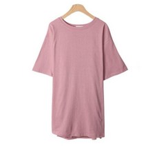 오버핏 반팔티 루즈핏 레이어드 빅사이즈 박시 롱티 5컬러