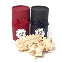 편백나무 지압기소 손지압기 편백지압기 편백지압기세트, 지압기-소1개+도깨비2개, 네이비+와인(소)