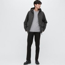 유니클로 남자 히트텍 팬츠 보온 등산 바지 블랙 450272