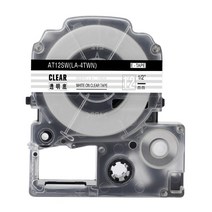 6/9/12mm 라벨 테이프 SS12KW 엡손 Lw400 LK-4WBN 카트리지 레이블 작동 LW-300 500 600P 700 메이커, 11 white on clear_02 9mm