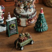 미니어처 귀여운 크리스마스 실내장식 인테리어소품 감성소품, 크리스마스 간판