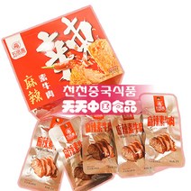 [천천중국식품]마라 쇠고기모양 400g 오현재 마라쑤뉴러우, 500g, 1box