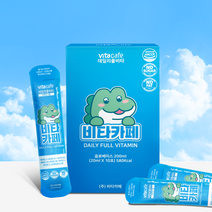 비타카페 마시는 비타민 데일리풀비타(20mlx10포) 비타민7종 하루 권장량포함 소다맛, 23g, 10포, 20ml