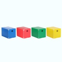 자취방 컬러 이삿짐상자 소형 멀티박스 쇼핑몰박스 원룸이사박스 이사준비 짐보관용 신발박스, 이사박스1호 초록