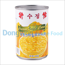 화풍 수정 크림스타일 옥수수(죽) 400g, 1입