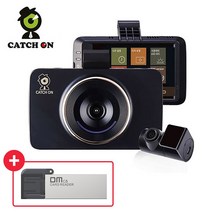 캐치온 FHD 2채널 로얄 블랙박스 32GB, 단품